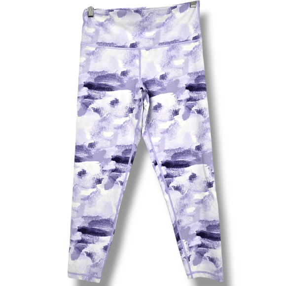 aerie Women's Chill Play Move Mid Rise Crop Ankle Active Pull On Legging Size L - Picture 1 of 11